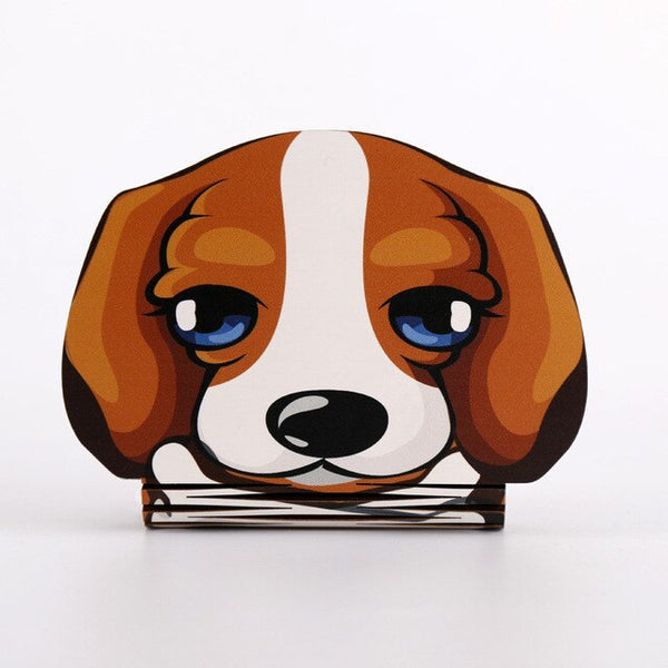 Dog & Panda Book Shape Night Lamp