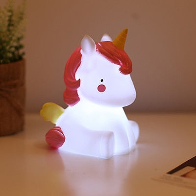 Panda, Dog & Unicorn Night Lamp